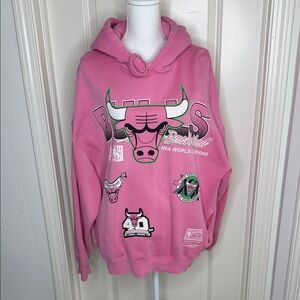 Mitchell & Ness Chicago Bulls Hoodie size Large